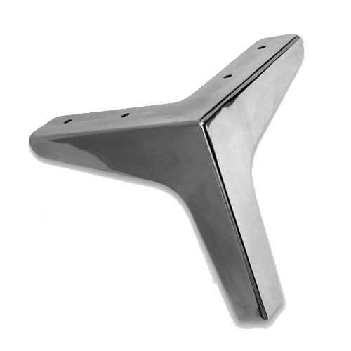 [PA.2] PATA ALUMINIO TIPO "L" 125mm x1u.