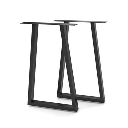 [DK.PHESC] PATAS DE HIERRO REFORZADA NEGRA 72cm xpar. DANNOK