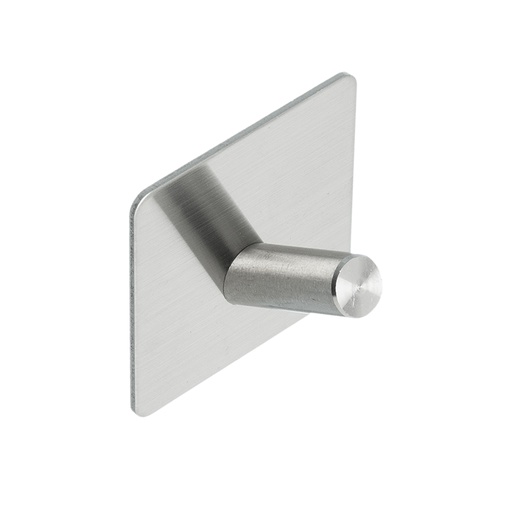 [BR.WC-205-A] PERCHA SIMPLE AUTOADHESIVA GANCHO 45°