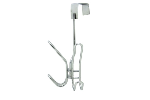 [SO.09-823CR] PERCHERO SOBRE PUERTA x 2 x1u.