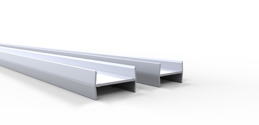 [GE.HU18] PERFIL DE UNION "H" HU18 PARA PLACAS DE 18mm x3mts