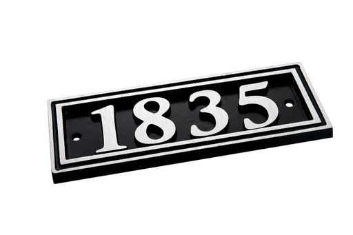 [AR.A20] PLACA RECTA x 1u.