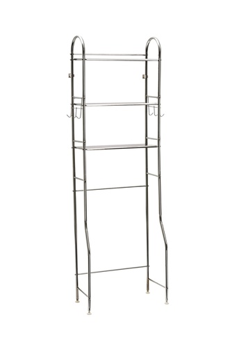 [BR.WC-502] RACK ORGANIZADOR DE BAÑO ACERO INOX. x1u.