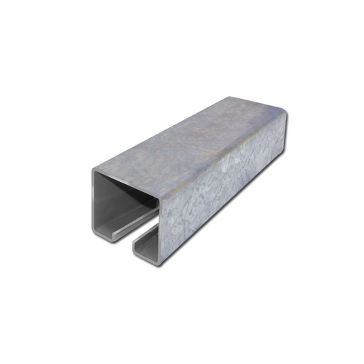 [RM.H01A3] RIEL SUPERIOR 168 DE ALUMINIO ANODIZADO x3mts.