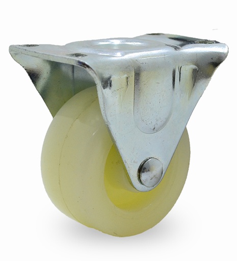 [HF.155-2] RUEDA NYLON FIJA. 50mm