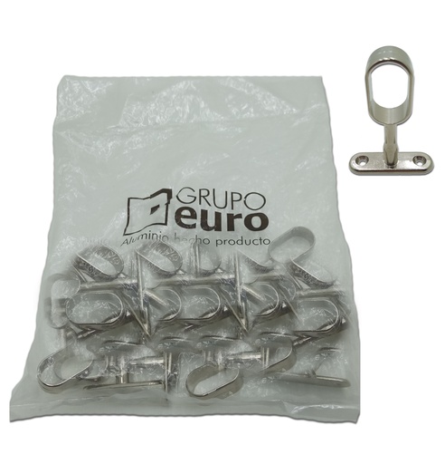 [ML.190] SCO SOPORTE CENTRAL PARA PERFIL OVO TUBULAR BOLSA x10u.