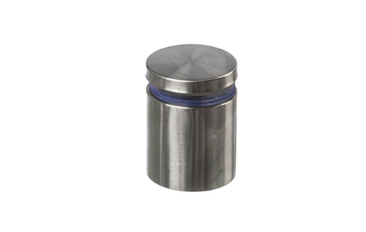 [BR.F-1220] SEAPRADOR PARA VIDRIO ACERO INOXIDABLE 12x20mm