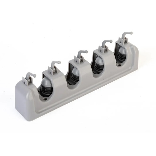[BR.SE-03] SOPORTE ESCOBERO MULTIPLE CON PERCHA x1u.