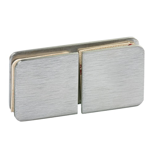 [BR.HB-2180-A] SOPORTE FIJO 180° ACERO INOXIDABLE (VIDRIO-VIDRIO) x1u.