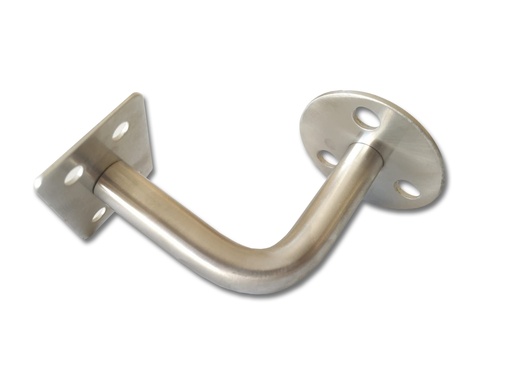 [BR.F-100] SOPORTE PASAMANO ACERO INOXIDABLE PLANO APLICAR