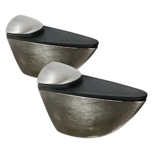 [ML.582] SOPORTE TUCAN HASTA 28mm SATINADO PACK X 2u.