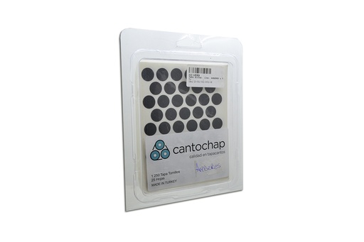 [CC.VER9] TAPA AUTOAD. 12mm. AMBERES x plancha de 50u.