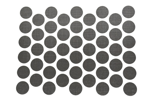 [CC.198TT] TAPA AUTOAD. 12mm. CENIZA 198 x plancha de 50u.