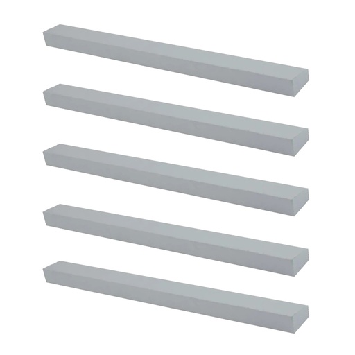 [ML.557] TIRADOR DE ALUMINIO 003 192mm ENTRE TORNILLOS PACK X 5u.