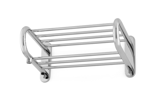 [AT.COCO-1007+] TOALLERO ELECTRICO COCO COMPACT 22x48x35cm ACERO BRILLANTE